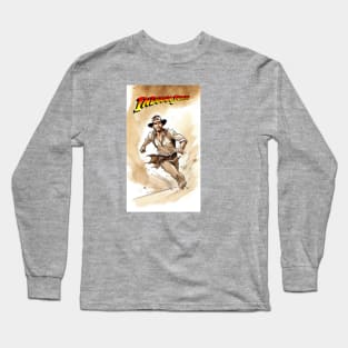 Indiana Jones - Quick sand 2 Long Sleeve T-Shirt